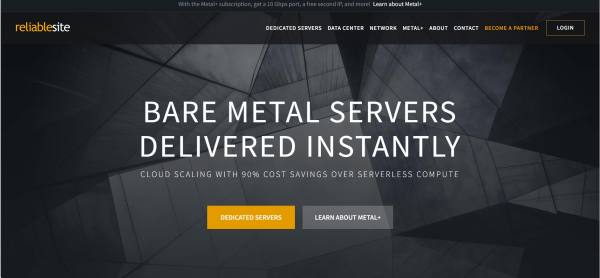 ReliableSite:美国超低价服务器,Intel Atom/4-8GB内存/64GB SSD + 1TB HDD,1Gbps@5TB,免费20Gbps高防,月付$9起-主机测评网-专业的测评发布平台
